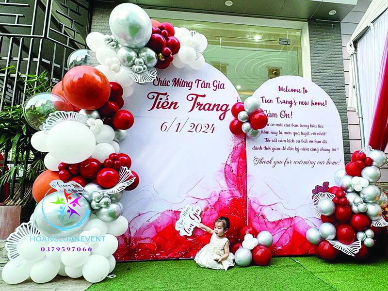 Trang trí tiệc tân gia nhà mới