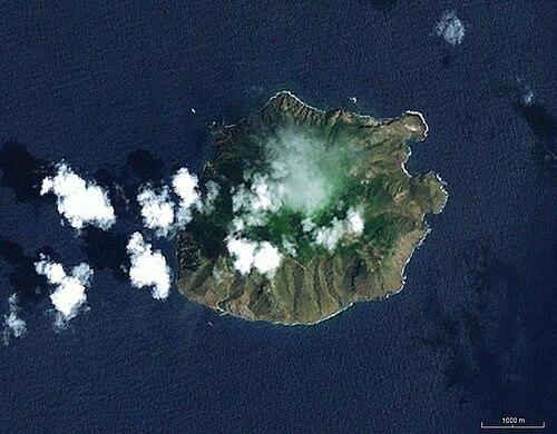 Map showing location of Saba relative to Sint Eustatius and Saint Martin.