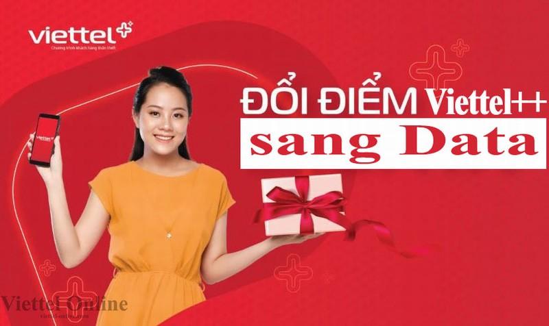 Cách đổi điểm Viettel++ sang Data bằng * 098 và tin nhắn miễn phí