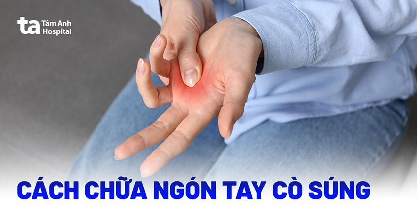 cách chữa ngón tay cò súng