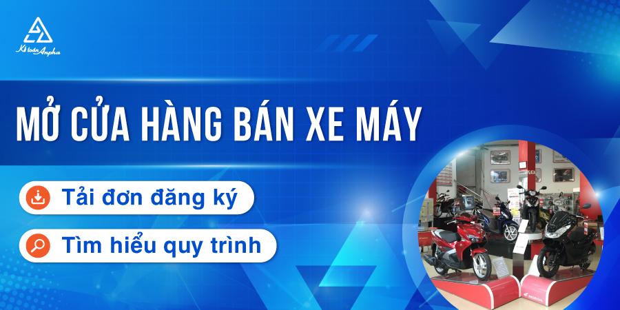 Cách mở đại lý - cửa hàng kinh doanh bán xe máy, xe honda