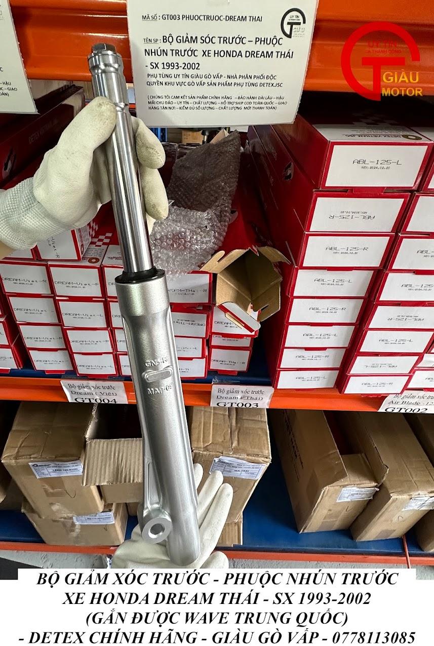 Phuộc Giảm Xóc Trước Xe Honda Dream Thái Hàng Detex.JSC Chính Hãng Tại Phụ Tùng Uy Tín Giàu Gò Vấp