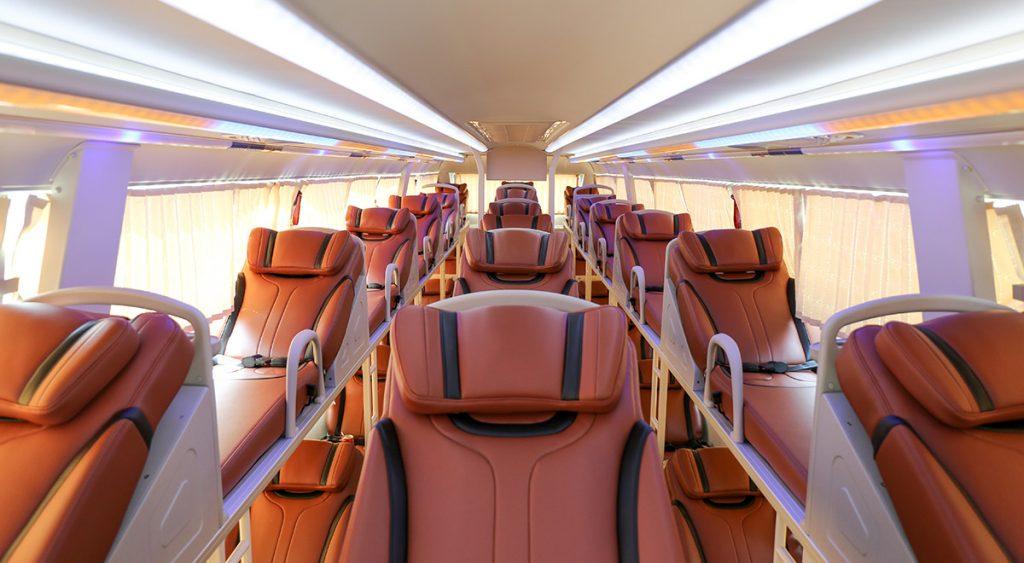 vị trí số ghế xe giường nằm