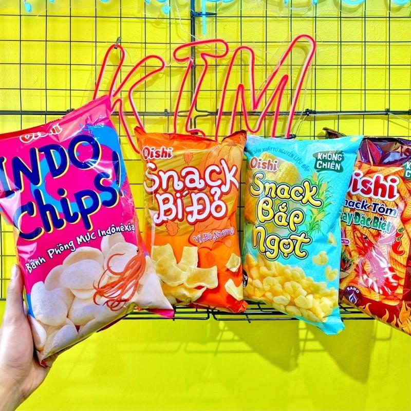 Bim bim Oishi 5k bao nhiêu gam?