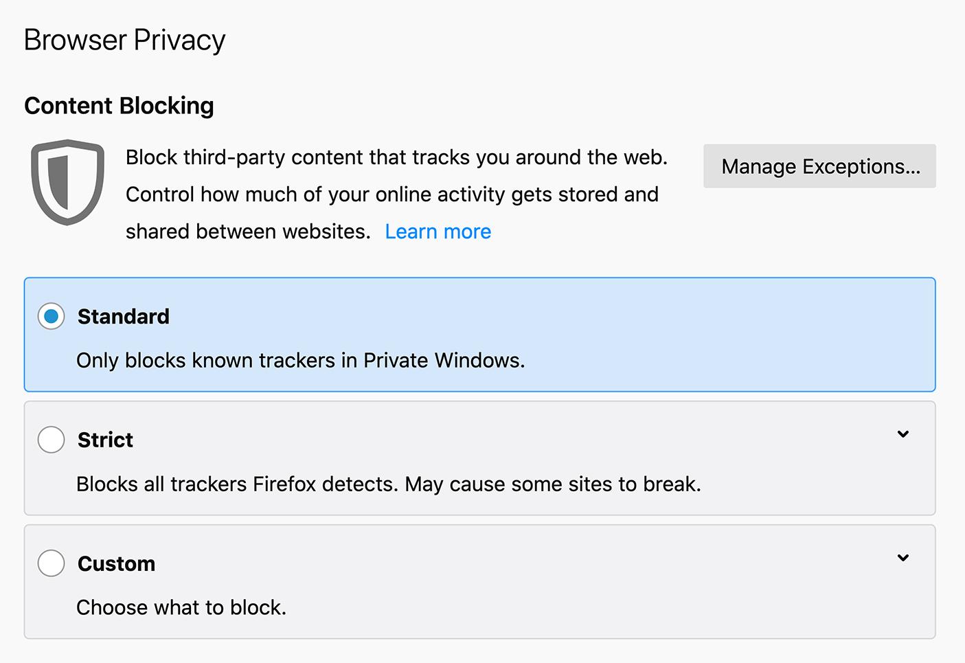 Trình chặn quảng cáo - Một công cụ cho trải nghiệm duyệt cá nhân và tập trung.