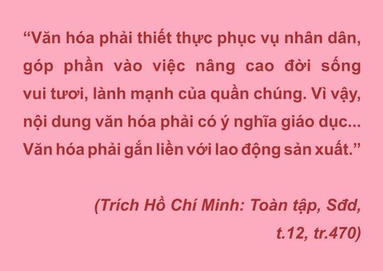 Triển lãm những hình ảnh về Chủ tịch Hồ Chí Minh với nền văn hóa Việt Nam