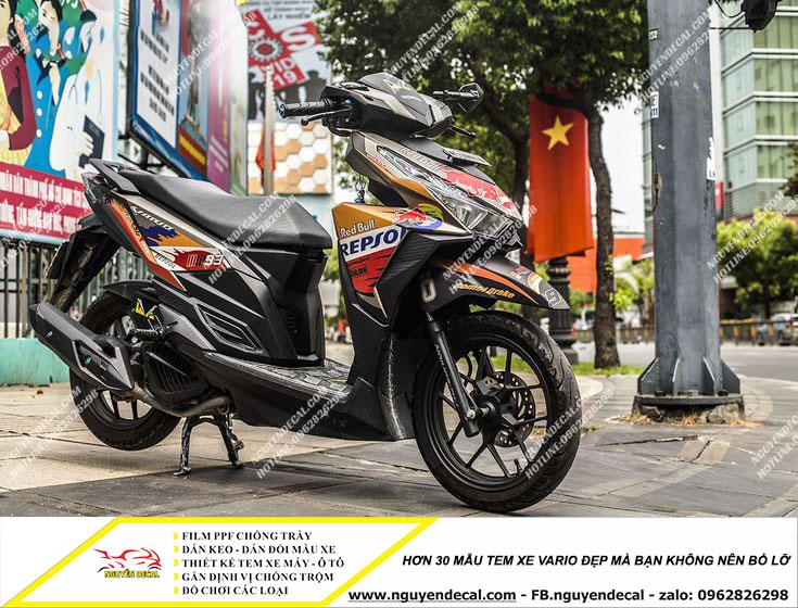 Hơn 30 mẫu tem xe Vario đẹp mà bạn không nên bỏ lỡ