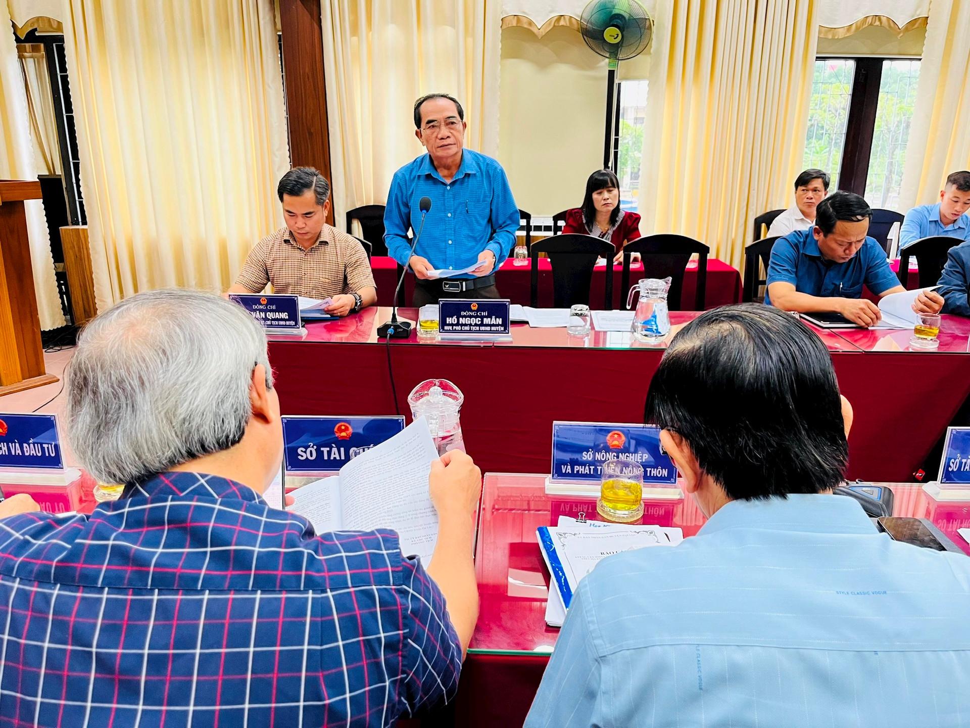 Phó Chủ tịch UBND tỉnh Quảng Nam Trần Anh Tuấn: Đại Lộc cần tăng tốc trong xây dựng huyện nông thôn mới