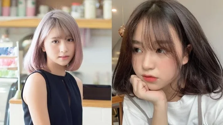 10 kiểu tóc hợp với khuôn mặt tròn béo nữ được yêu thích