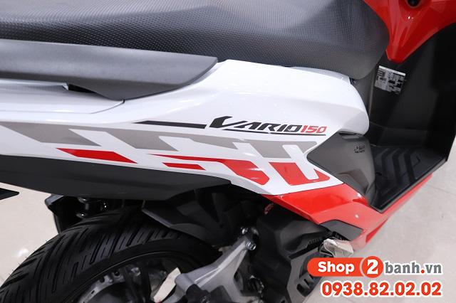 Xe honda vario 150 trắng tem đỏ nhập khẩu indo 2022 - 5