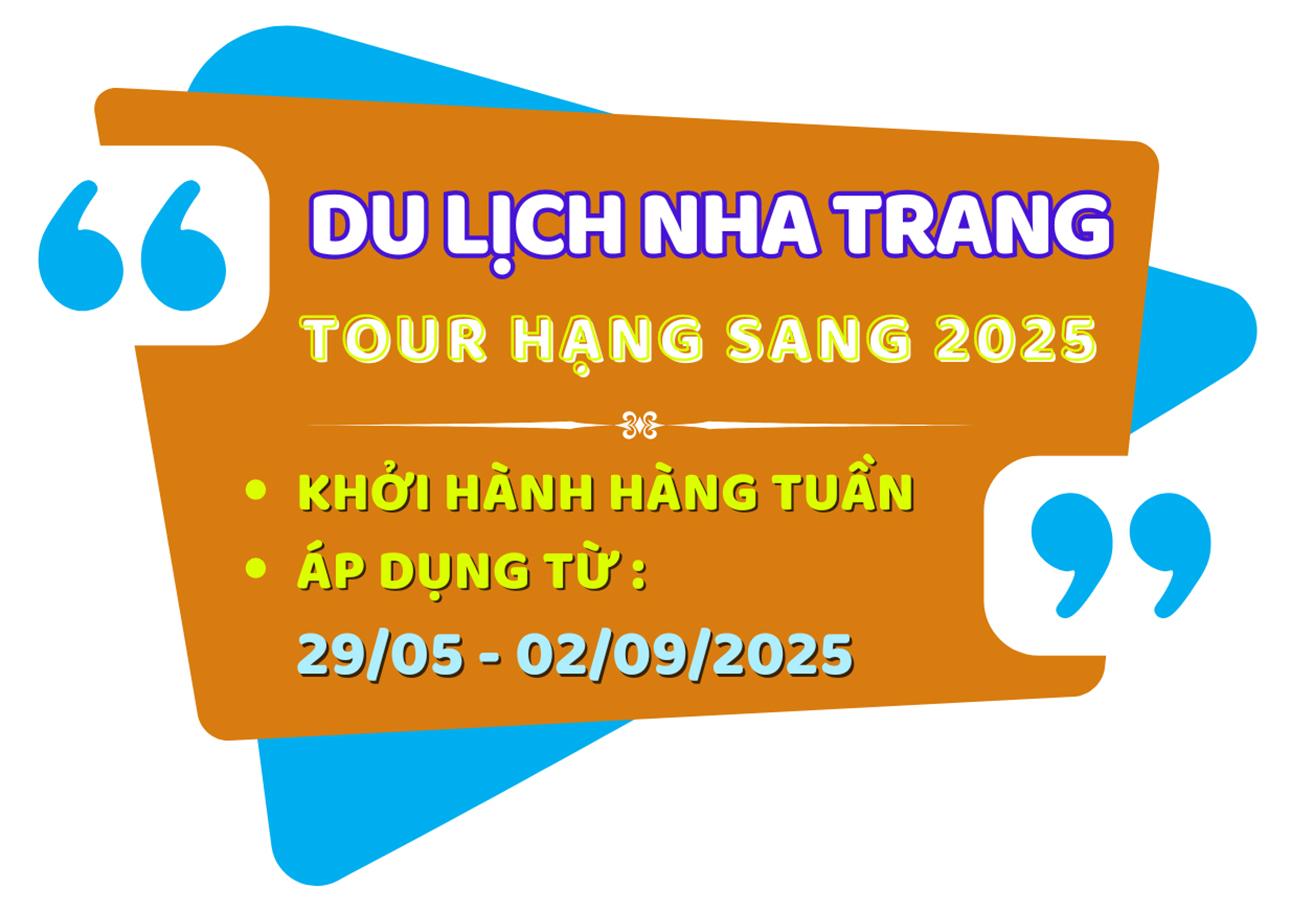 Du Lịch Nha Trang 2025 từ Bến Tre (Hotel 4 Sao) : Đảo Hoa Lan, Cáp Treo Vinpearl, Buffet BBQ, Tắm Khoáng Nóng