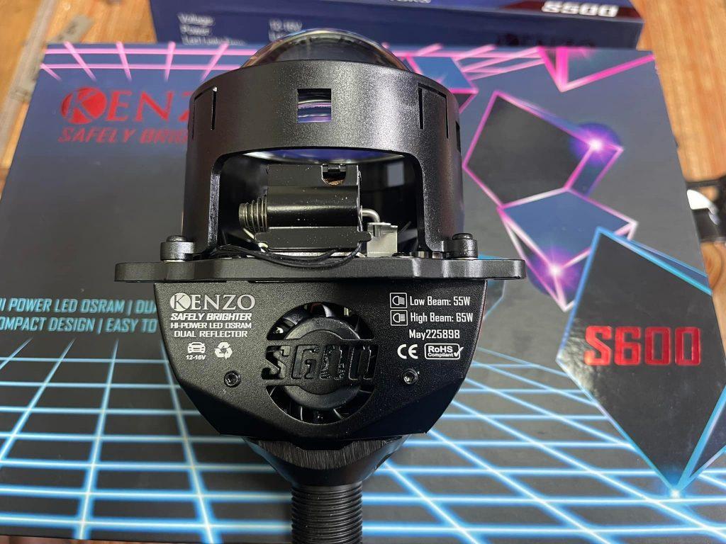 Winner X độ Bi cầu Kenzo S600 tại Bikershop Hà Nội