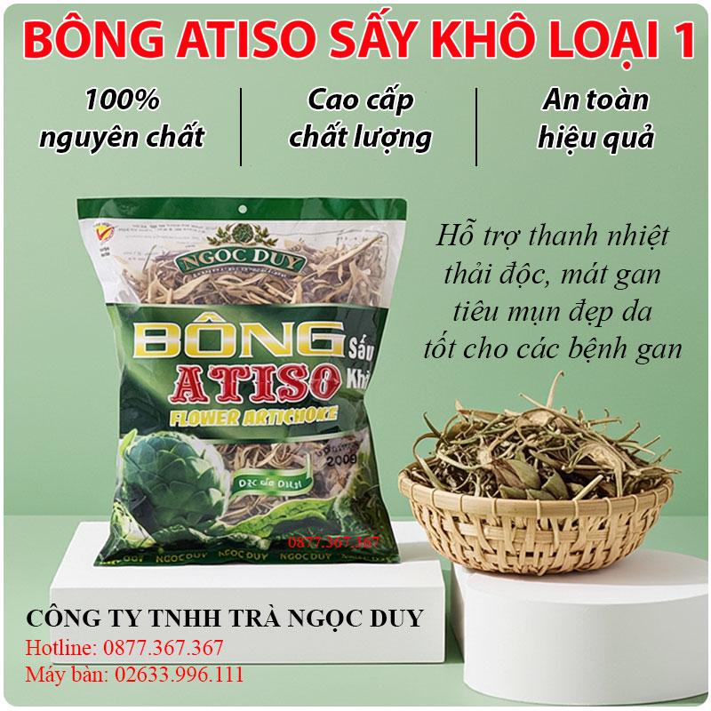 Bông Atiso Sấy Khô Loại 1 – Hoa atiso Nguyên Chất 100%, Tinh Hoa Từ Đà Lạt