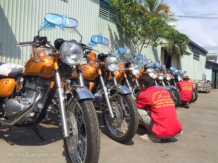 Đập thùng lô hàng Estrella 250 giá bán hơn 240 triệu tại Hà Nội