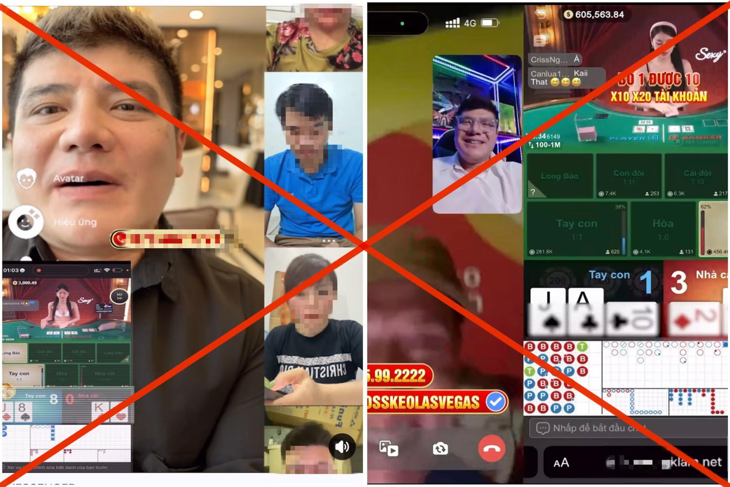 Ca sĩ Khánh Phương, Châu Khải Phong trần tình việc xuất hiện trong video mời gọi chơi cờ bạc online