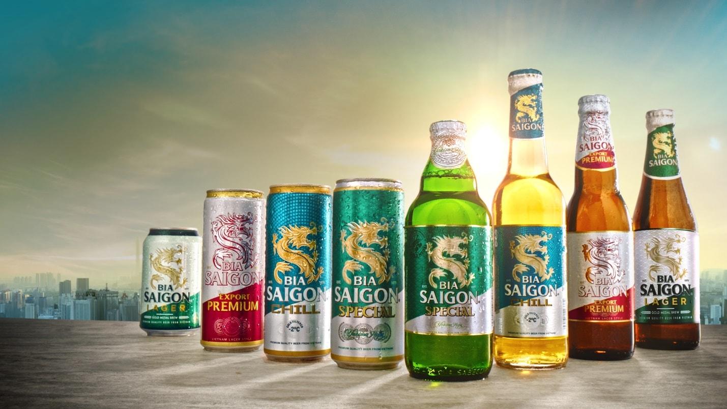Bia Sài Gòn của công ty nào? Có mấy loại và mức giá hiện ra sao?