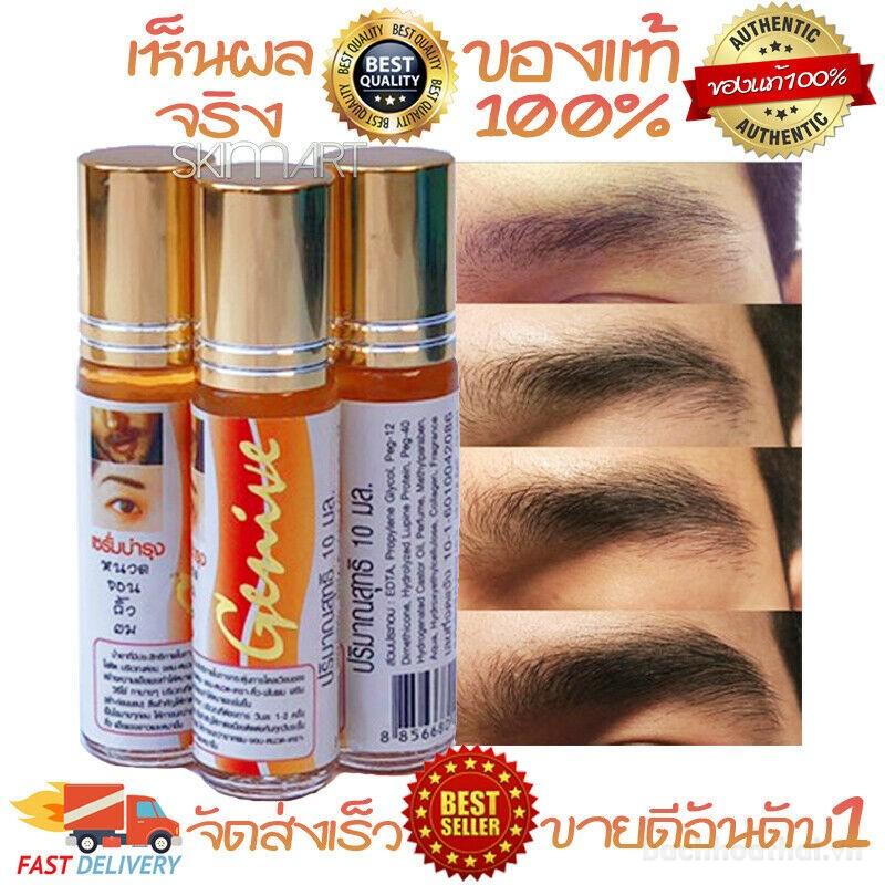 Serum kích mọc lông mi, chân mày, râu, tóc Genive Thái Lan
