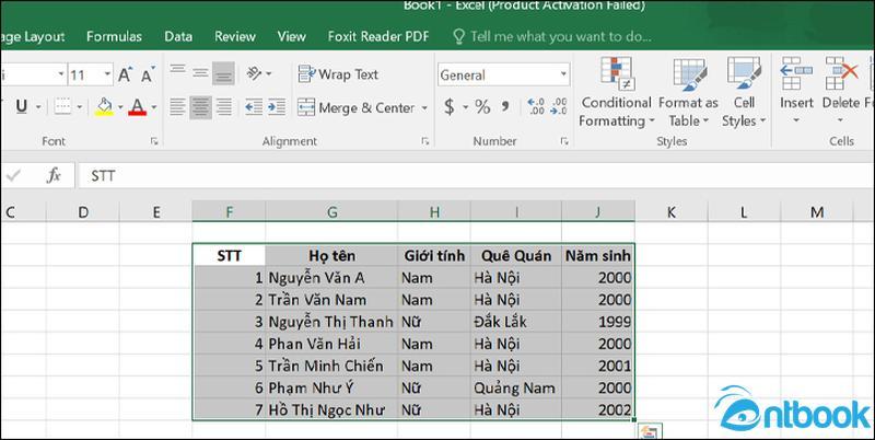 6+ Cách tạo khung trong Excel, tùy chỉnh khung viền siêu dễ