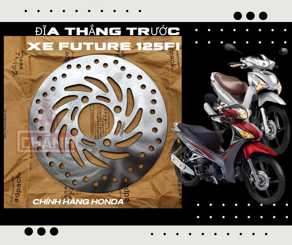 Đĩa thắng/ phanh trước xe Future 125 Fi chính hãng Honda