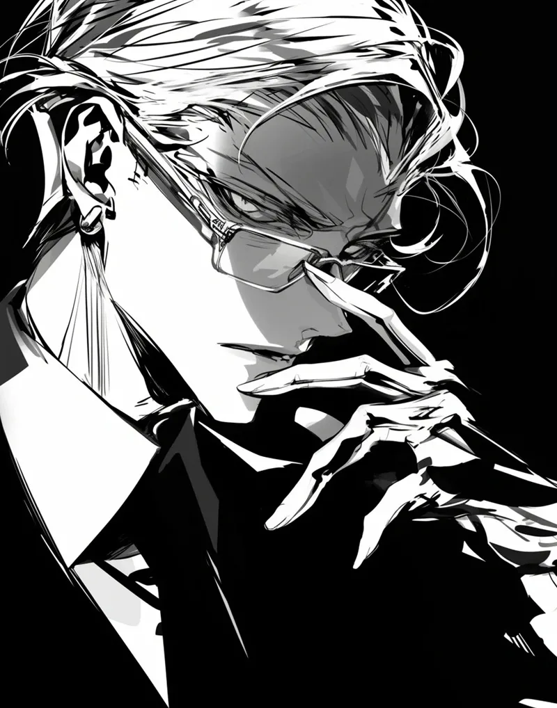 Khám Phá Sức Hút Độc Đáo Của Ảnh Anime Trắng Đen Nam: Phong Cách, Cảm Hứng và Cách Dùng