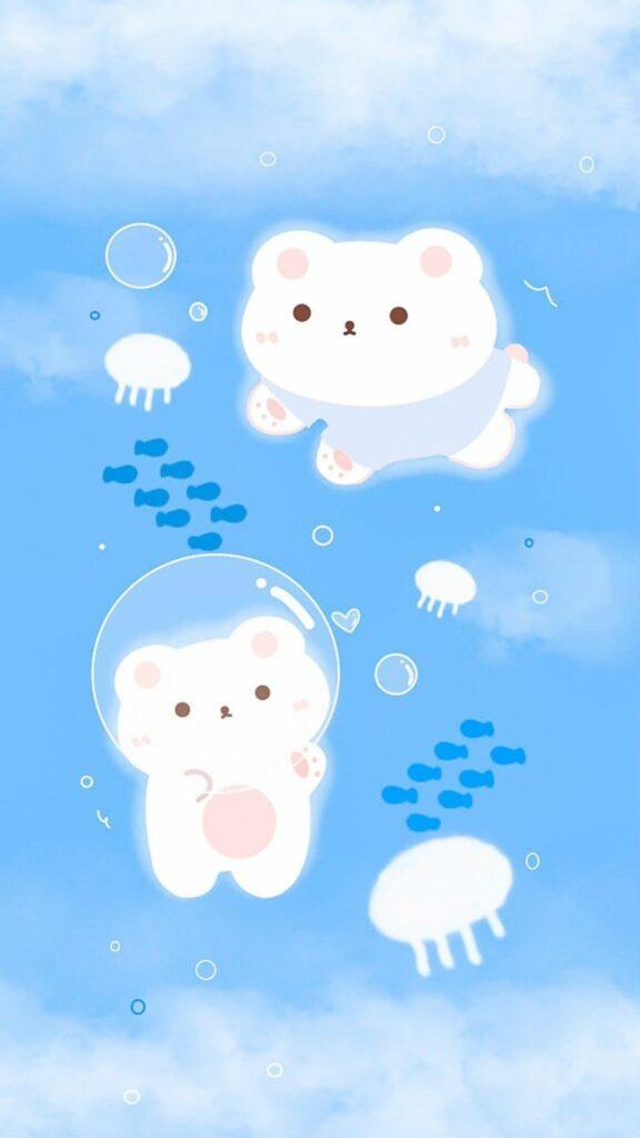 100+ Hình nền màu xanh dương 4K, cute pastel cho điện thoại và máy tính