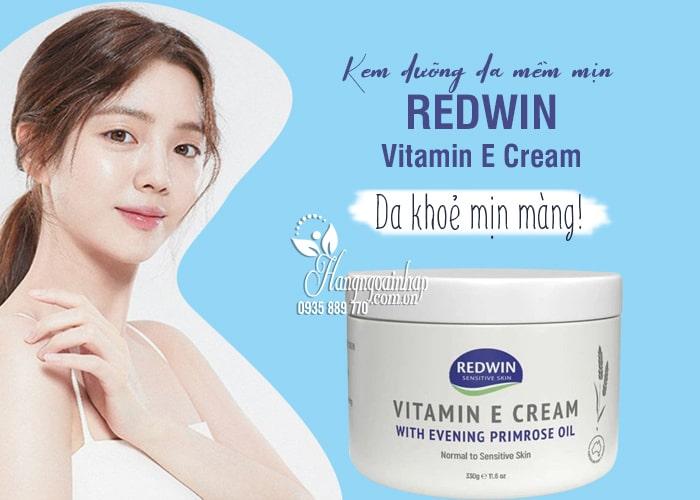 Kem dưỡng da mềm mịn Redwin Vitamin E Cream 330g Úc