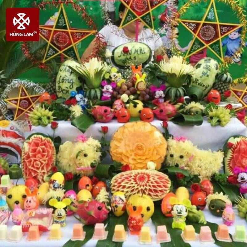 Cách bày mâm ngũ quả Trung thu đơn giản, đẹp mắt