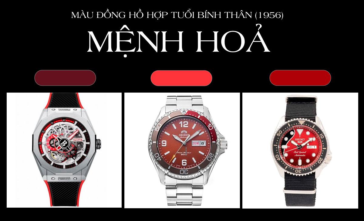 Tuổi Thân nên đeo đồng hồ màu gì tốt? 50 mẫu hợp mệnh