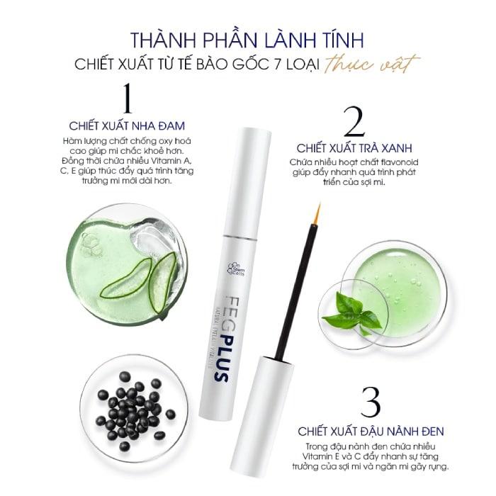 FEG Plus eyelash care duo helps thicken eyelashes and restore damaged eyelashes