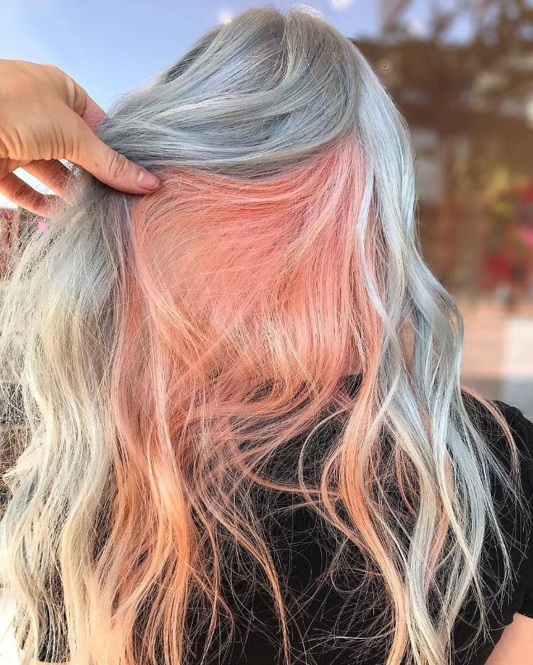 TOP 15 mẫu nhuộm tóc 2 màu cực cháy, cá tính cho nữ