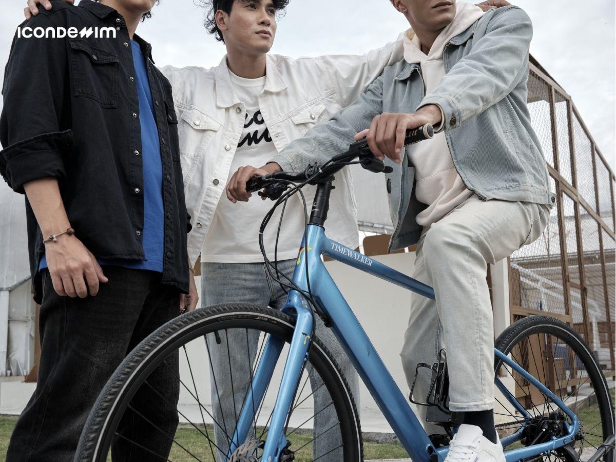 10+ Cách phối đồ áo khoác jeans nam Hàn Quốc cực phong cách