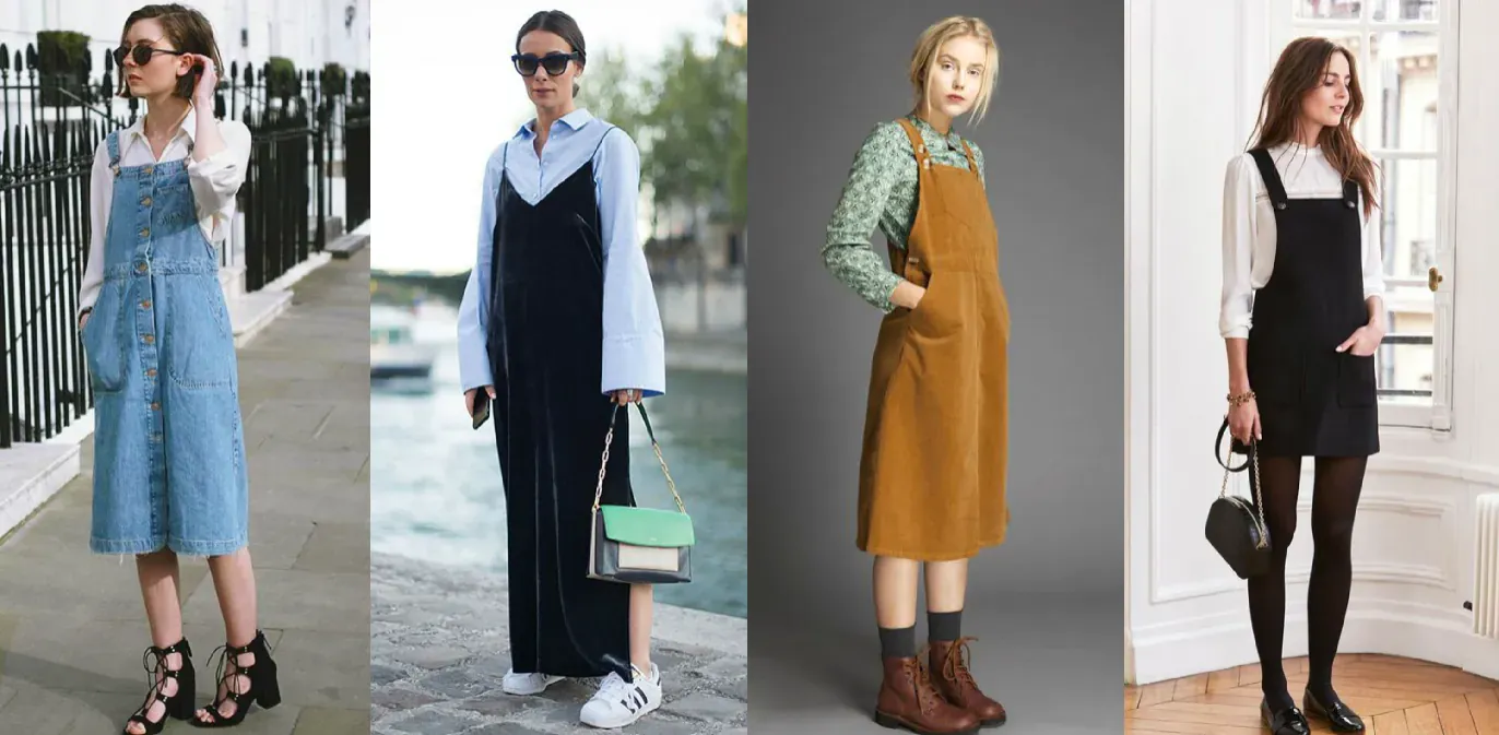 Điểm Qua 15+ Cách Phối Đồ Với Váy Yếm Cá Tính, Sành Điệu, Trẻ Trung