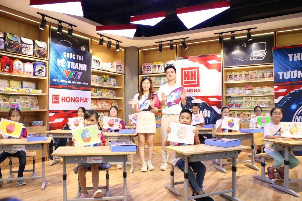 Văn phòng phẩm Hồng Hà đồng hành cùng  cuộc thi “Em vẽ trường học hạnh phúc” mùa thứ 2