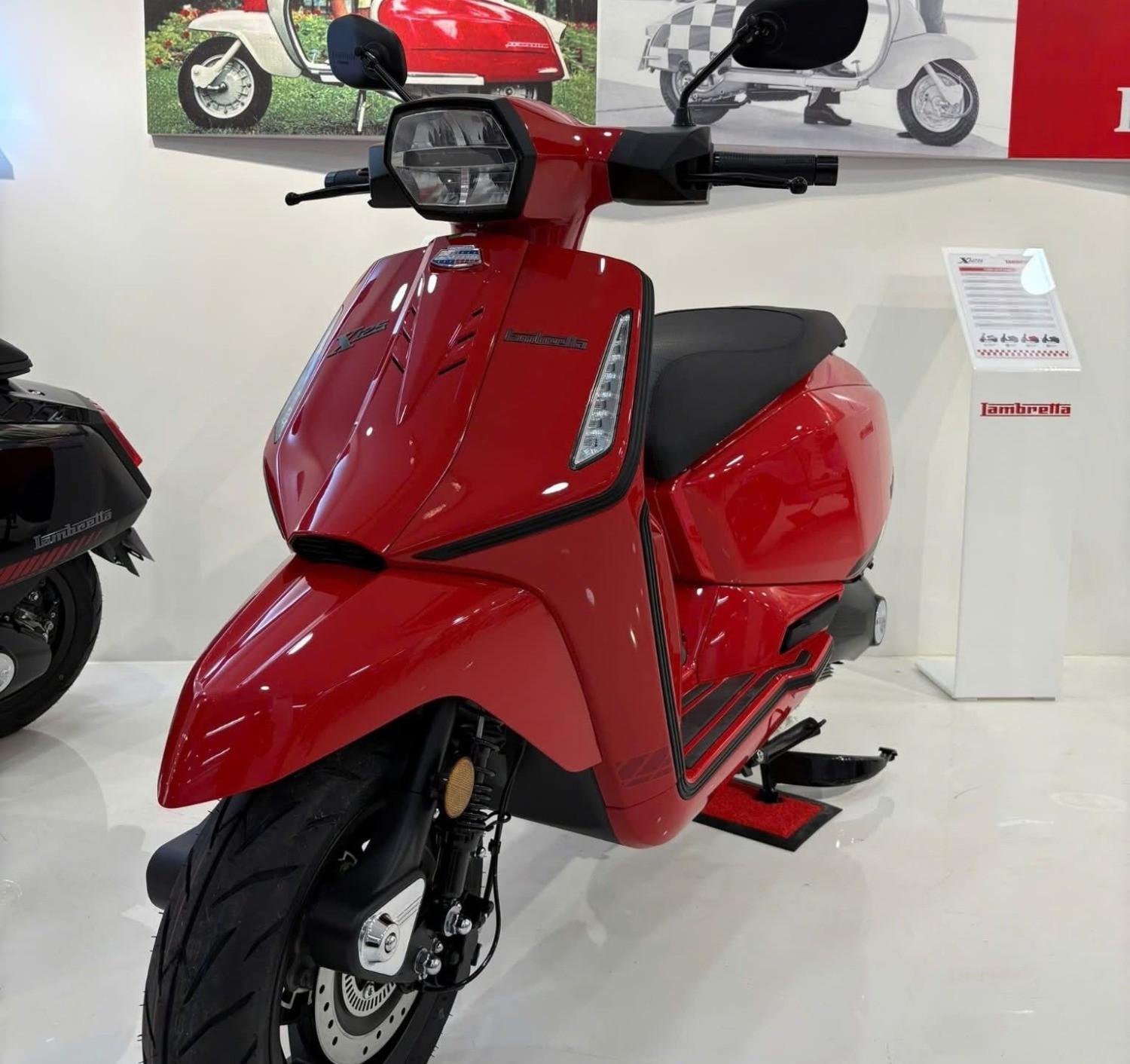 Xe máy Lambretta thiết kế lạ, nhập Thái giá cao vẫn “cháy hàng” tại Việt Nam