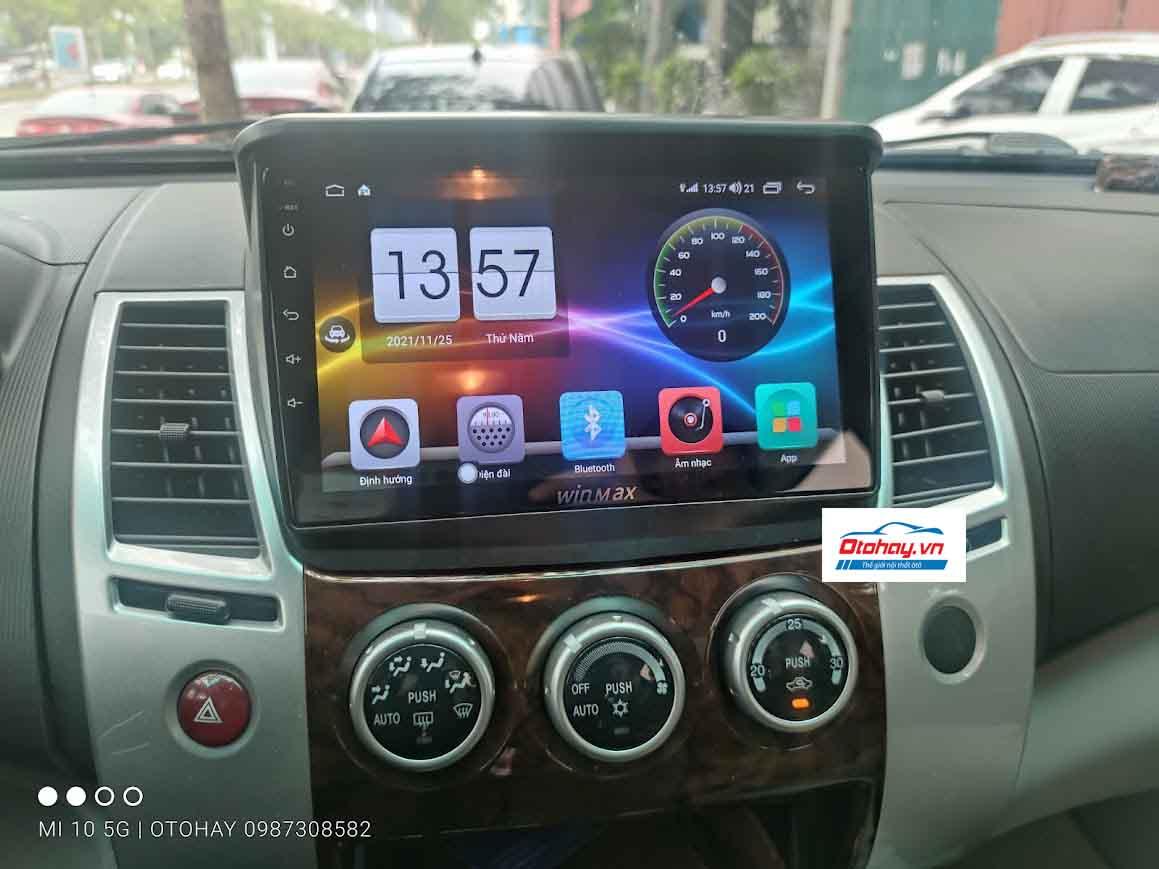 MÀN HÌNH DVD ANDROID PAJERO SPORT 2009-2015