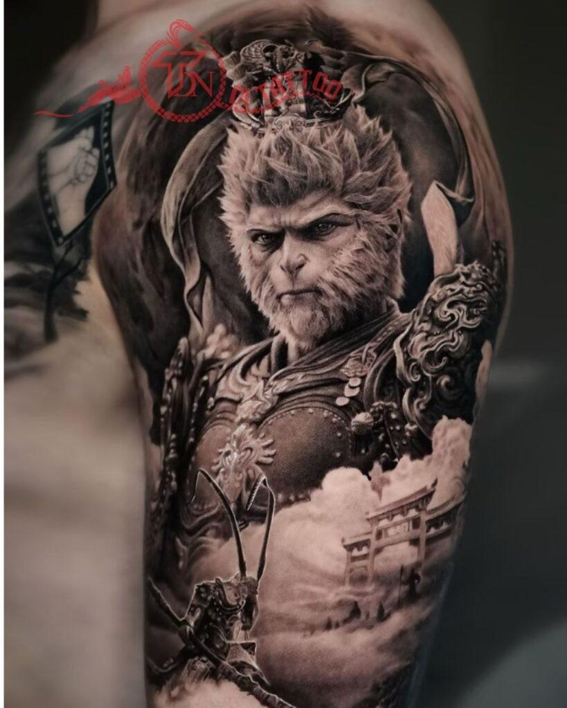 Hình xăm Ngộ Không mini: phân loại, ý nghĩa và gợi ý chủ đề