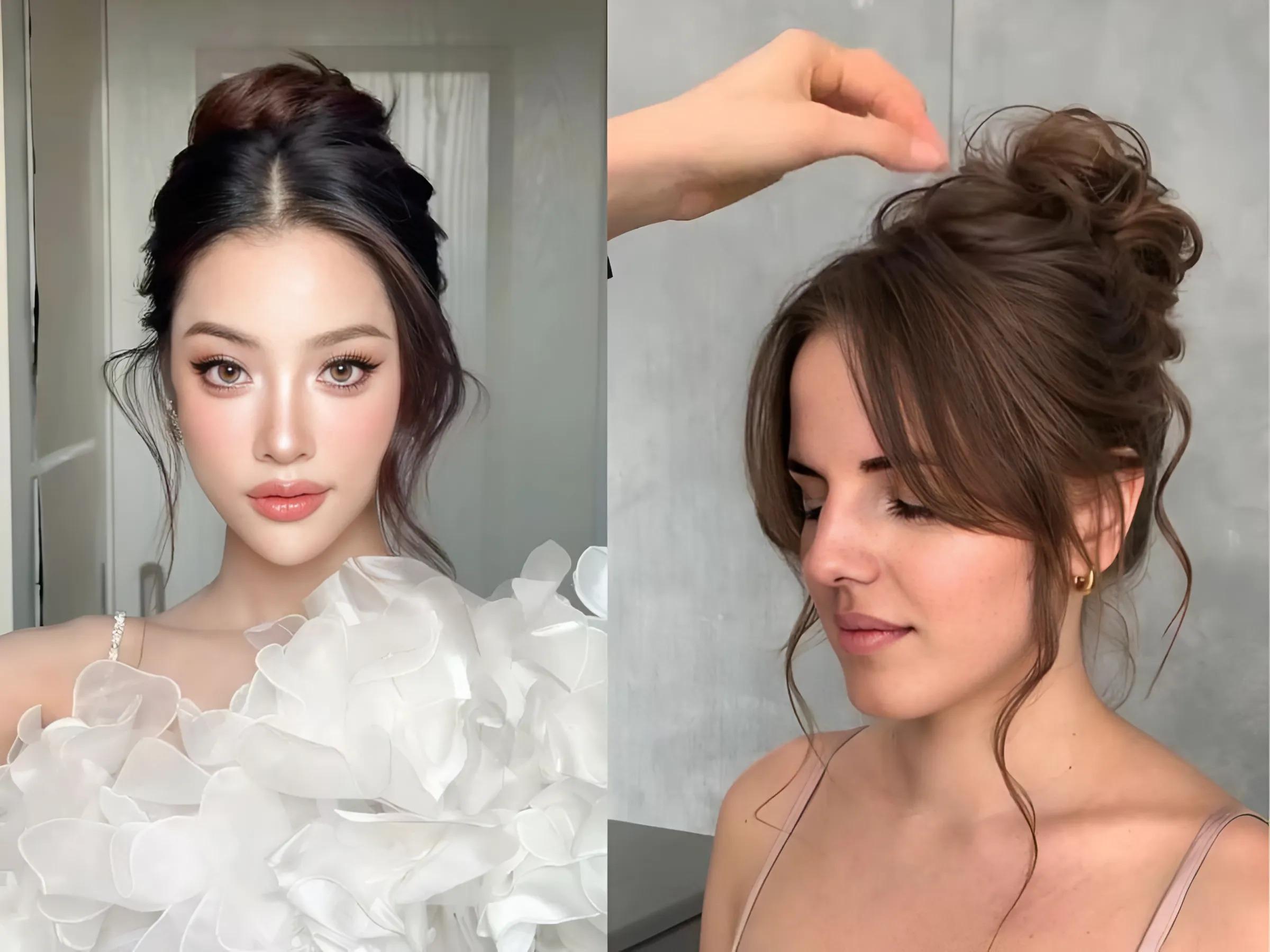 20+ Kiểu tóc mặc áo dài đi tiệc: Truyền thống & Hiện đại