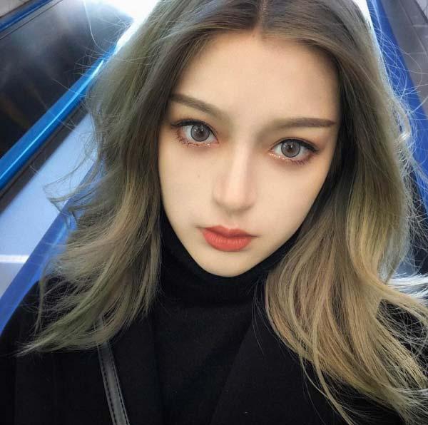 Công thức nhuộm tóc màu nâu rêu lên màu đẹp