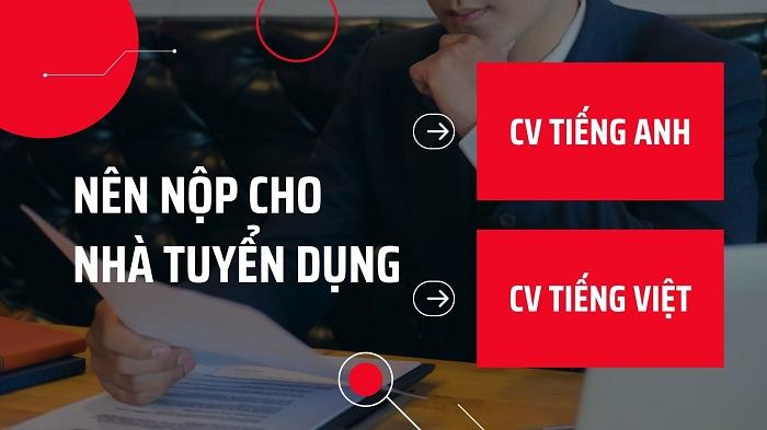Nên nộp CV tiếng Anh hay CV tiếng Việt cho nhà tuyển dụng ? - ĐHNN-ĐHĐN