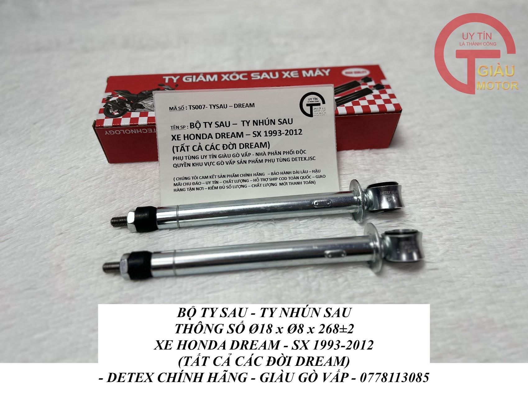 Ty Giảm Xóc Sau Xe Dream Hàng Detex.JSC Chính Hãng