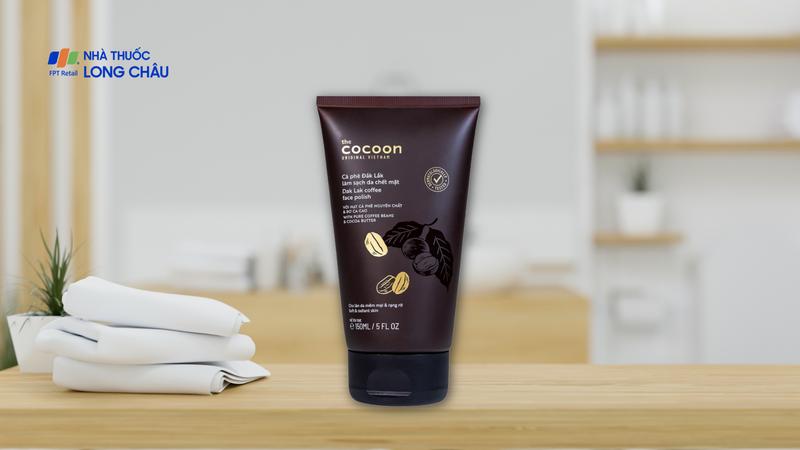 Gel tẩy tế bào chết cà phê Đắk Lắk Cocoon dành cho da mặt (150ml)