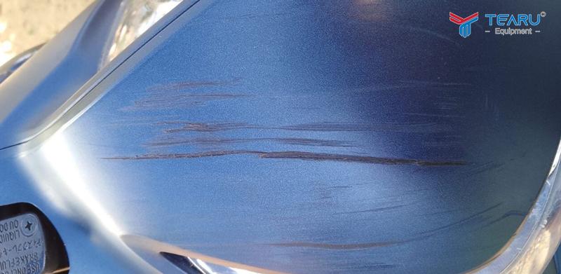 [Review] Sơn lại vết xước xe máy Vision bao nhiêu tiền?